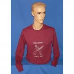 Besticktes Langarmshirt Chainsaw Rock n Roller für Herren