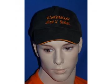 Bestickte Mütze Basecap Chainsaw Rock n Roller