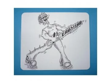 Mousepad Chainsaw Rock n Roller