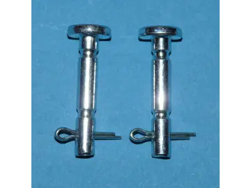 2x Scherbolzen passend für MTD, Stiga, Wolf