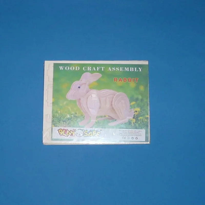 3-D-Puzzle Hase