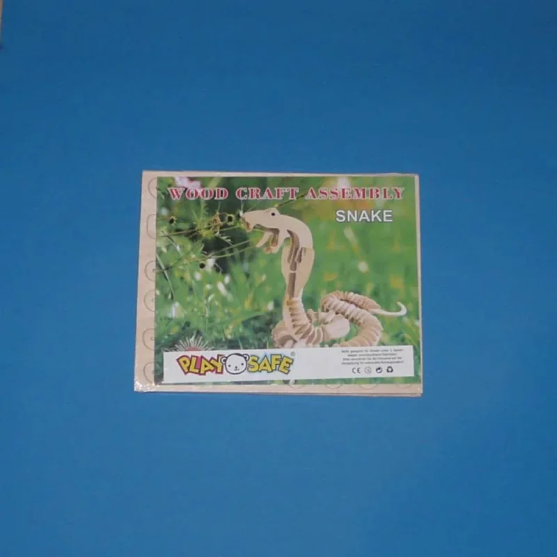 3-D-Puzzle Schlange