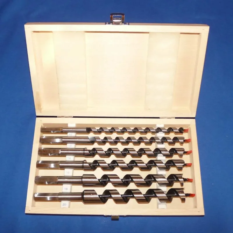 6-teiliges Schlangenbohrer-Set