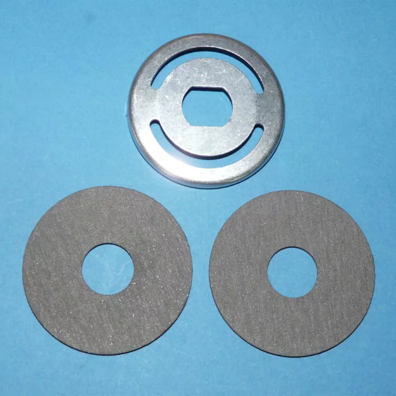 AS Set 1 Sicherungsblech & 2 Reibscheiben für AS Mäher