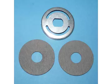 AS Set 1 Sicherungsblech & 2 Reibscheiben für AS Mäher