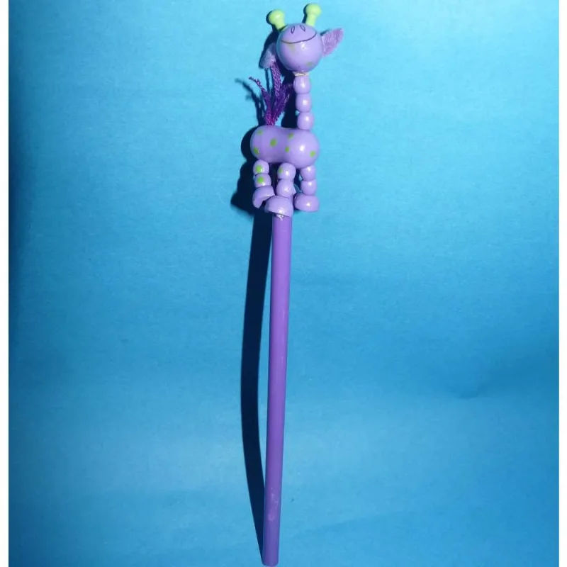Bleistift Giraffe lila
