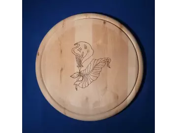 Brettchen rund Aronstab