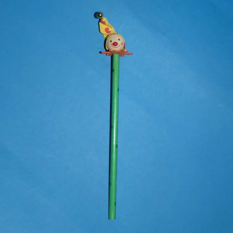 Buntstift Clown gelb-rote Mütze