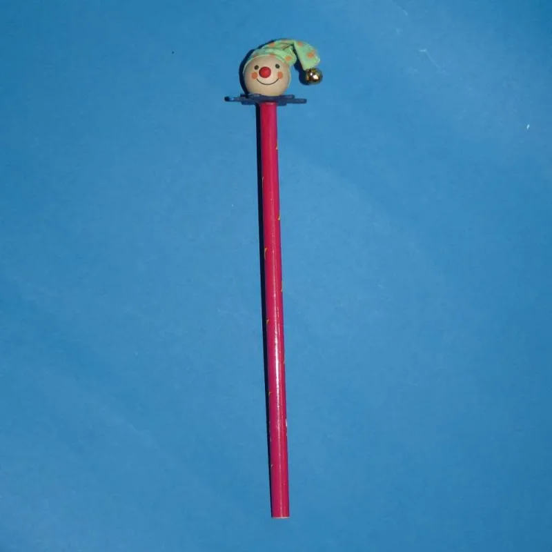 Buntstift Clown grüne Mütze