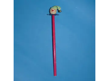 Buntstift Clown grüne Mütze