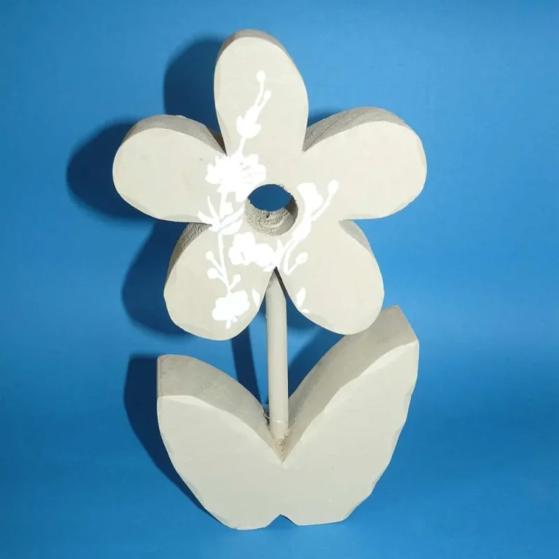 Deko Blume aus Holz