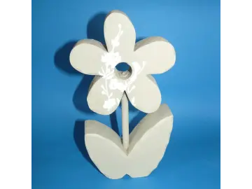 Deko Blume aus Holz