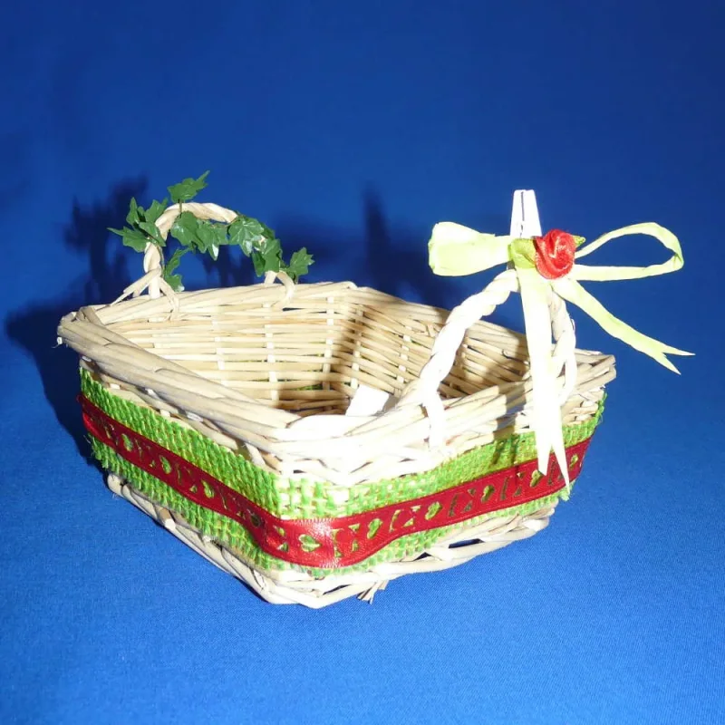 Deko Weidenkörbchen Design 2
