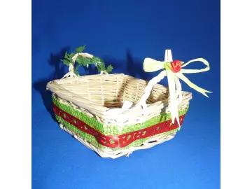 Deko Weidenkörbchen Design 2