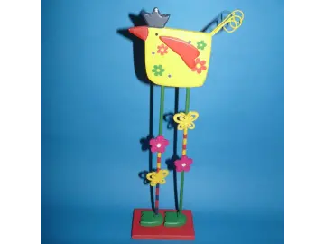 Deko Vogel gelb