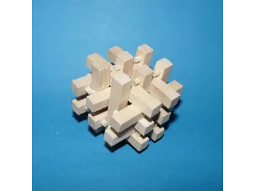 Geduldsspiel Stäbchen-Würfel