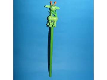 Bleistift Giraffe grün