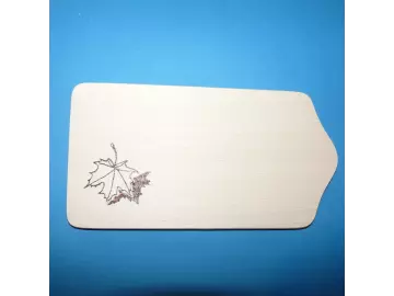 Holzbrettchen Ahornblatt