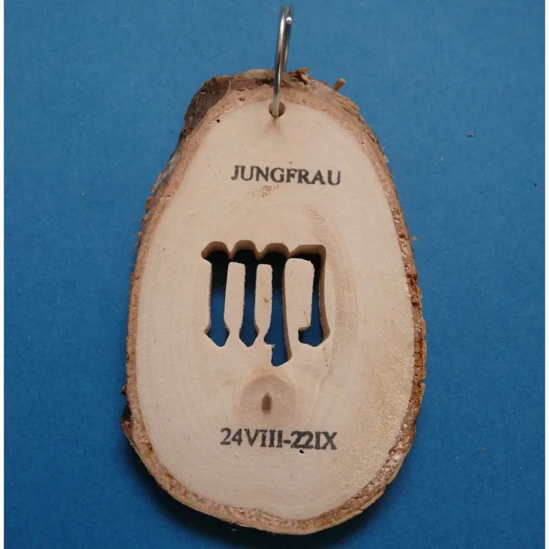 Schlüsselanhänger Jungfrau