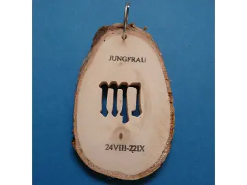 Schlüsselanhänger Jungfrau