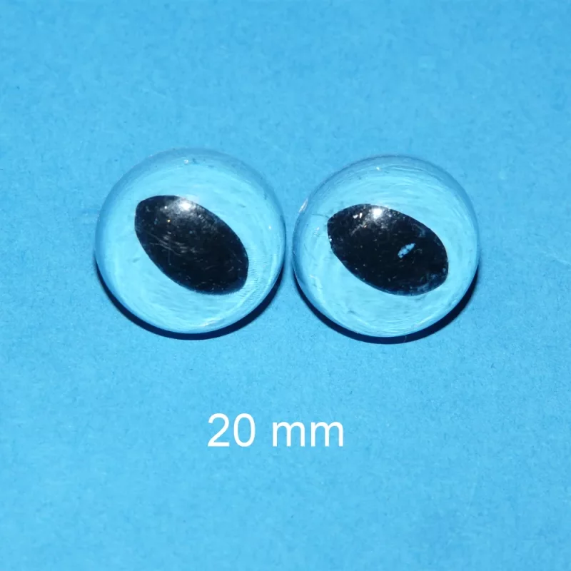 Katzenaugen hellblau 20 mm