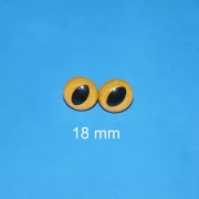 Katzenaugen gelb mit ovaler Pupille