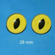 Katzenaugen hellgelb