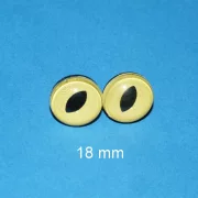 Katzenaugen hellgelb