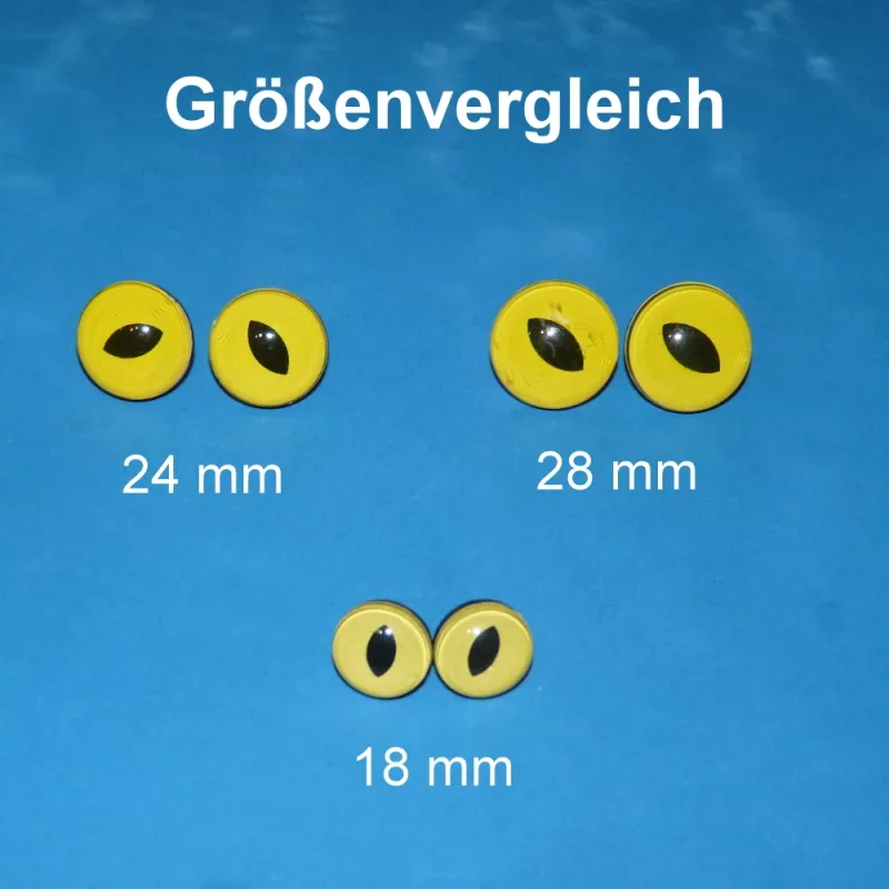 Katzenaugen hellgelb