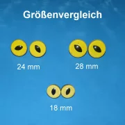 Katzenaugen hellgelb