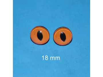 Katzenaugen orange 18 mm