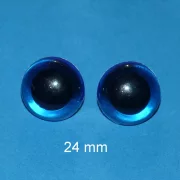 Kunststoffaugen blau 24 mm