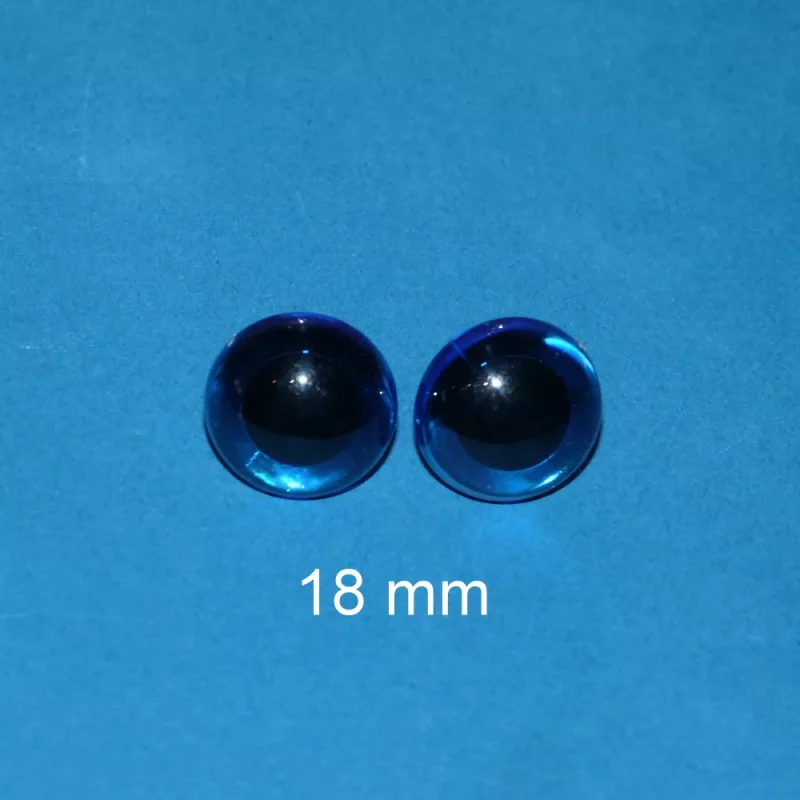 Kunststoffaugen blau 24 mm