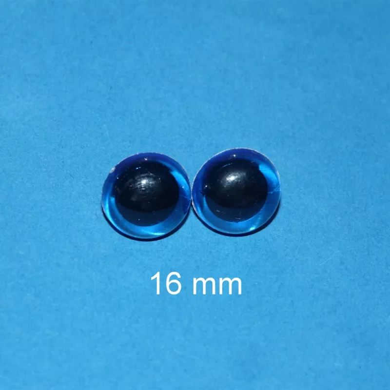 Kunststoffaugen blau 24 mm