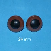 Kunststoffaugen braun