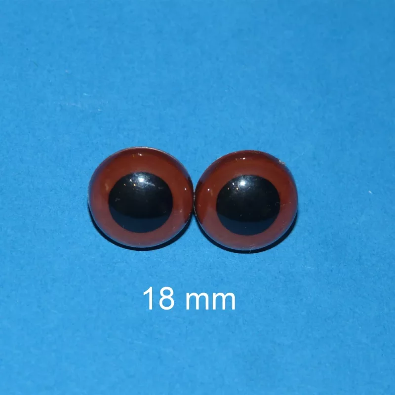Kunststoffaugen braun