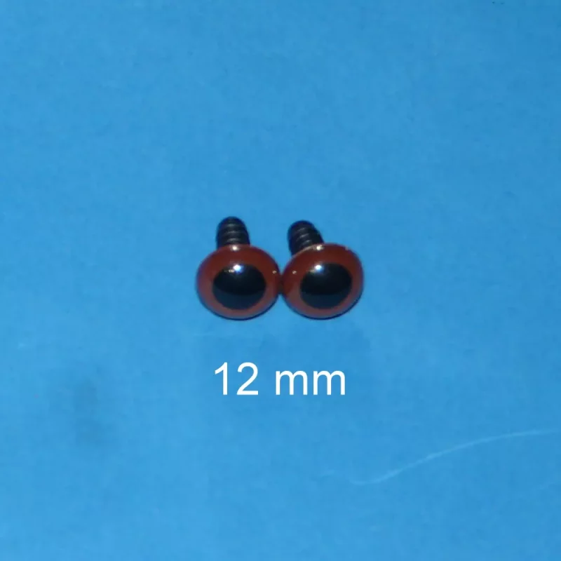 Kunststoffaugen braun