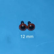 Kunststoffaugen braun