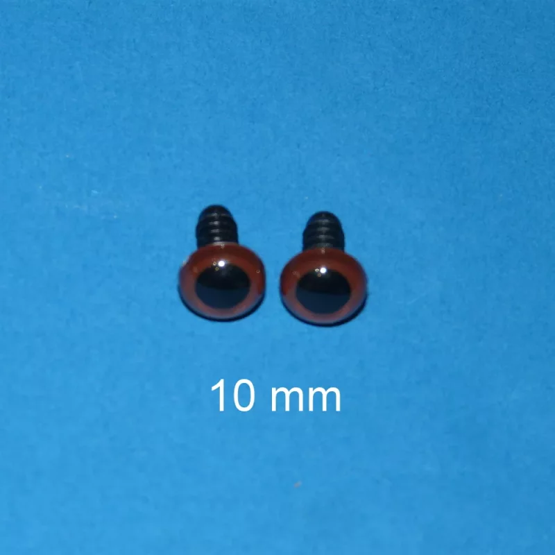 Kunststoffaugen braun