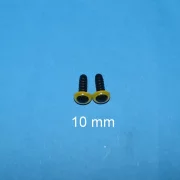 Kunststoffaugen gelb