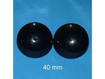 Kunststoffaugen schwarz