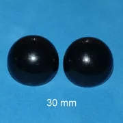 Kunststoffaugen schwarz