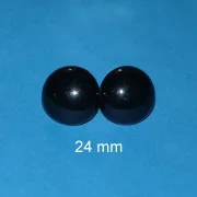 Kunststoffaugen schwarz