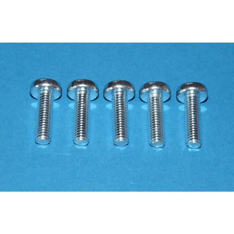 Linsenkopfschrauben Schrauben M6x20   5er-Set