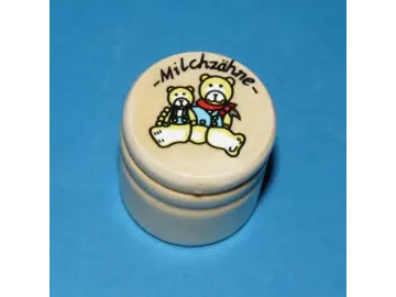 Milchzahndose Bär blau