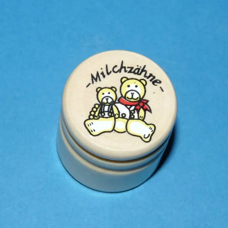 Milchzahndose Bär rosa