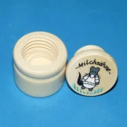 Milchzahndose Maus rosa
