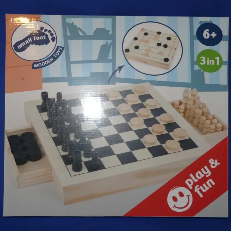 Schach-Mühle-Dame