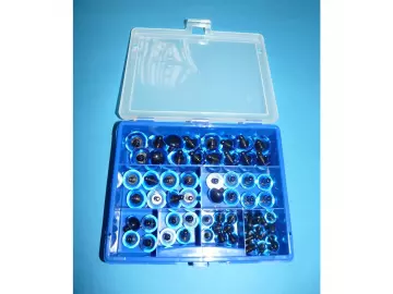 Sortimentskoffer Augen blau