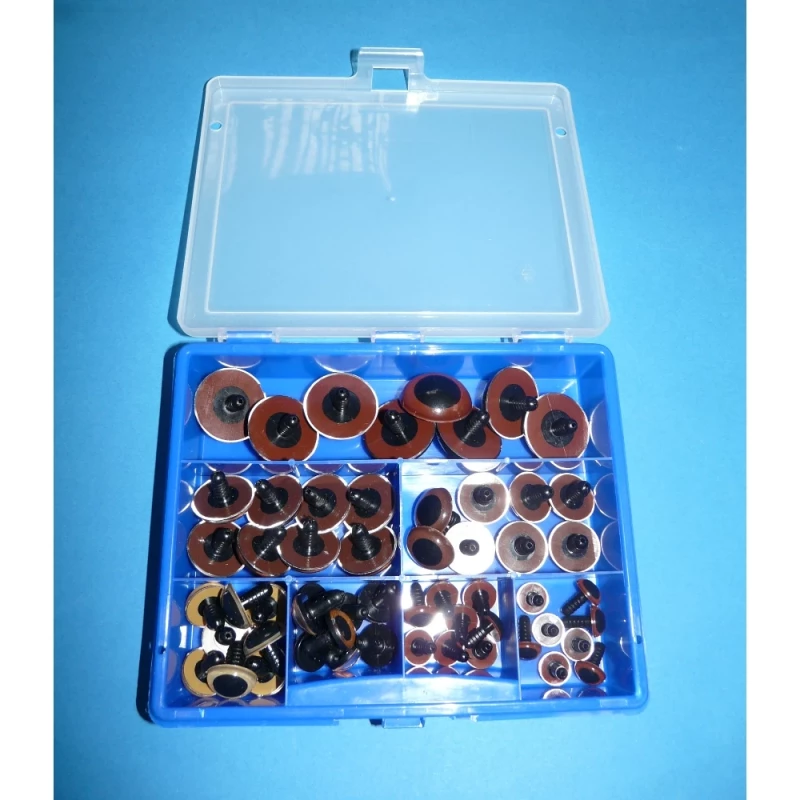 Sortimentskoffer Augen braun